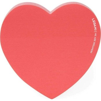 Legami Milano Αυτοκόλλητα Χαρτάκια Σημειώσεων Ροζ 7x7cm Lovely