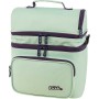 Polo Double Cooler Σχολικό Ισοθερμικό Τσαντάκι Φαγητού Πλάτης 9lt Πράσινο 25x19x29εκ.