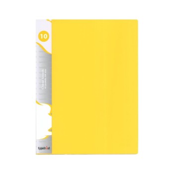 TYPOTRUST ΣΟΥΠΛ Α4 10Φ. ΚΙΤΡΙΝΟ FLUO