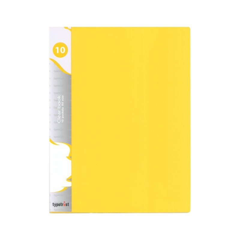 TYPOTRUST ΣΟΥΠΛ Α4 10Φ. ΚΙΤΡΙΝΟ FLUO