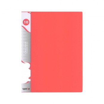 Typotrust Σουπλ Α4 10 Θέσεων Red
