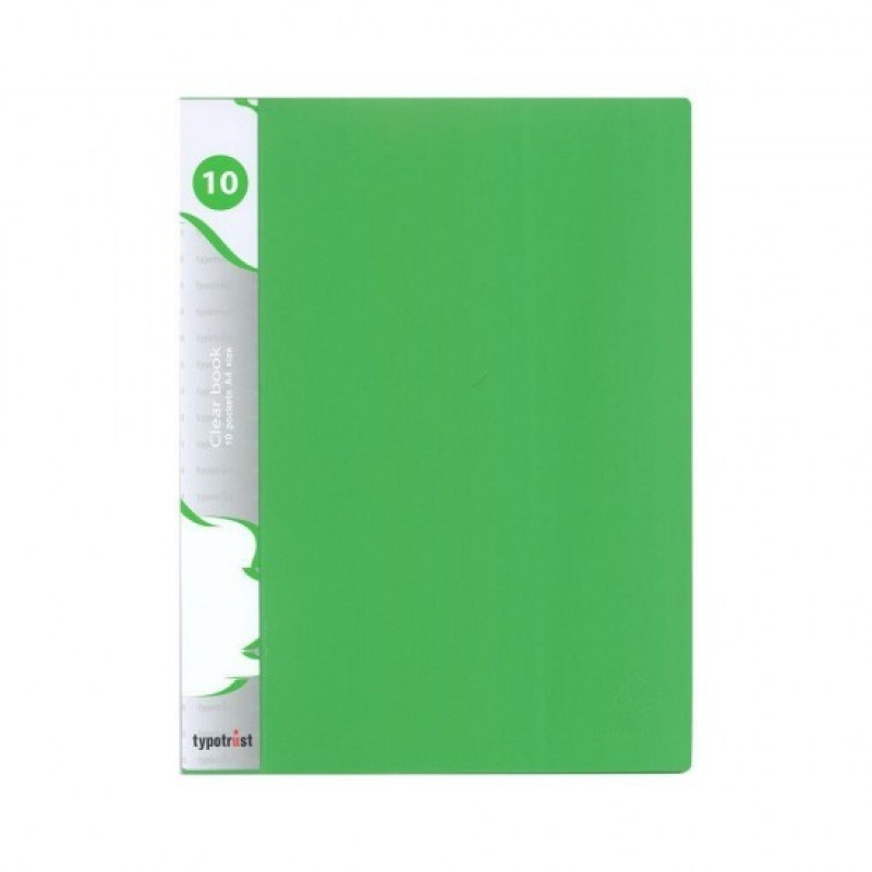 TYPOTRUST ΣΟΥΠΛ Α4 10Φ. ΠΡΑΣΙΝΟ FLUO