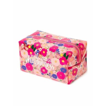 Legami MilanoΓυναικείο Νεσεσέρ Flowers σε Ροζ χρώμα 18cm