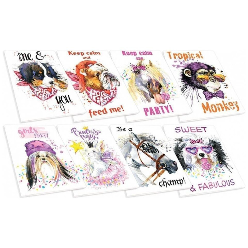 Skag Tετράδιο Καρφίτσα Νεον Kidz 17x25 40φ 70gr 250795
