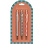 Designworks Στυλό Ballpoint Πολύχρωμο 3τμχ