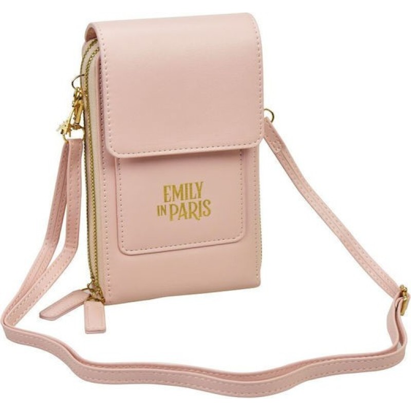 Gim Τσαντάκι Θήκη Κινητού Emily In Paris Roses 351-01003
