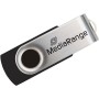 MediaRange USB 2.0 Flash Drive 8GB (Black/Silver) (MR912)