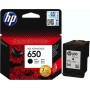 HP 650 Γνήσιο Μελάνι Εκτυπωτή InkJet Μαύρο