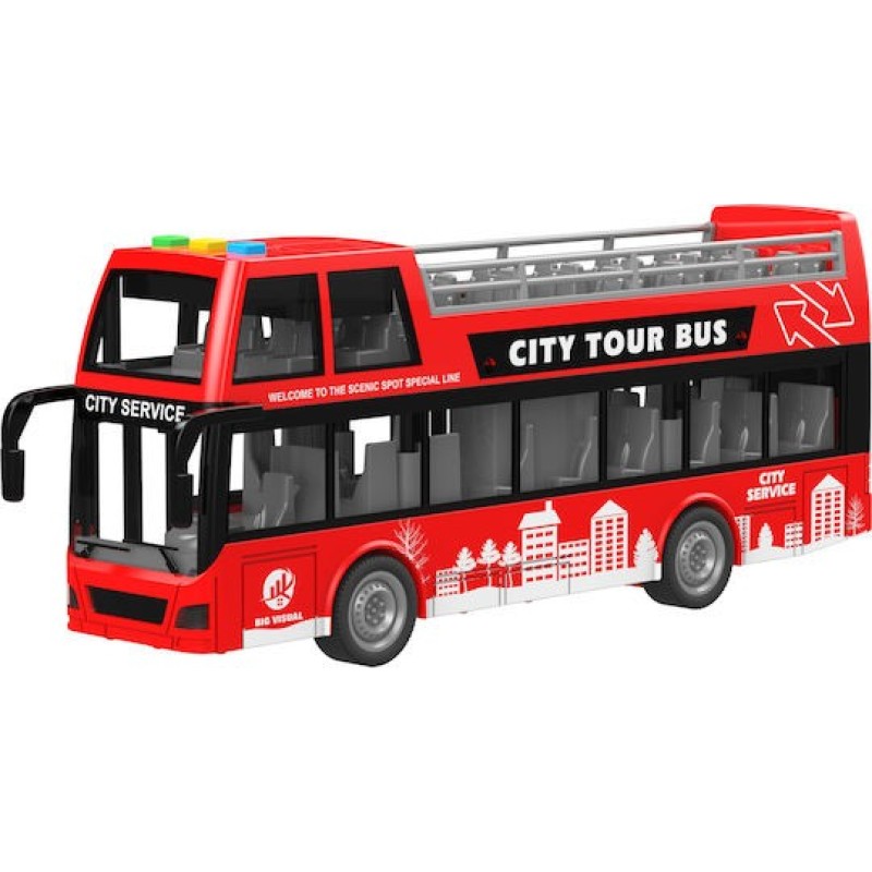 Group Operation 1:16 Διώροφο Τουριστικό Λεωφορείο WY916A