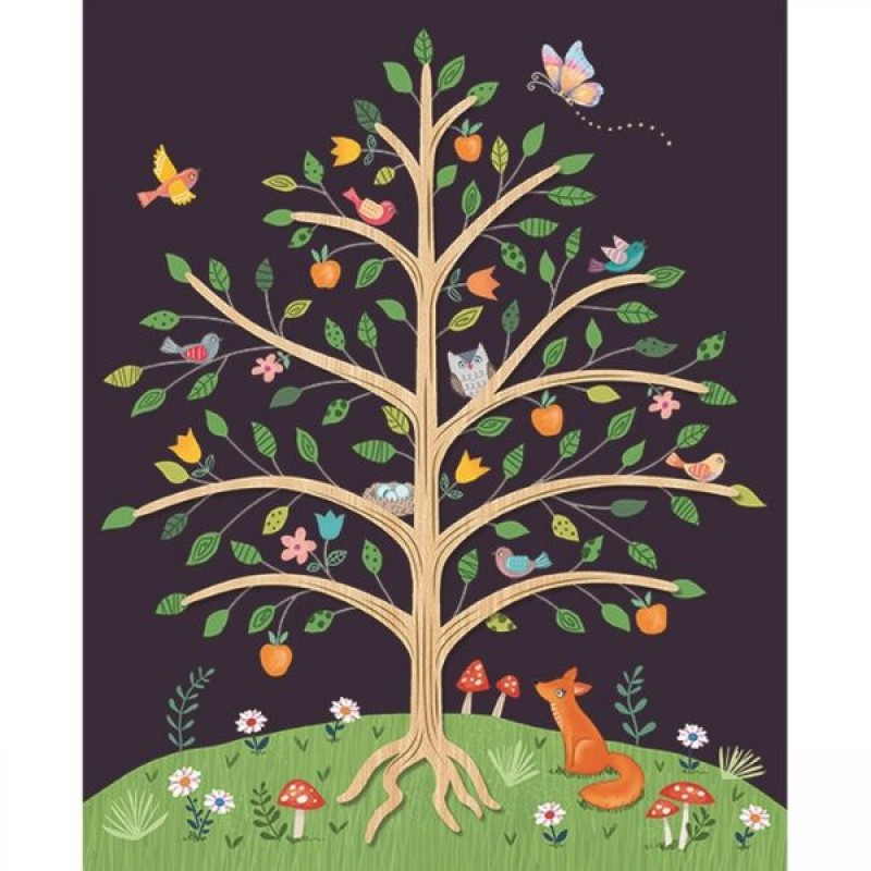 ΚΑΡΤΑ HOLLYWOOD ΧΩΡΙΣ ΜΗΝΥΜΑ ΔΕΝΤΡΟ ΤΗΣ ΖΩΗΣ - FUN CREATION