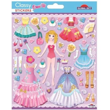 Global Gift Αυτοκόλλητα Dresses