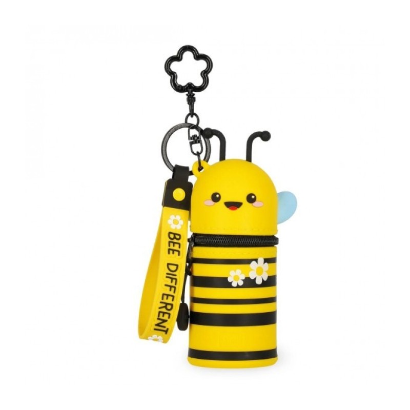 ΠΟΡΤΟΦΟΛΑΚΙ ΑΠΟ ΣΙΛΙΚΟΝΗ LEGAMI MINI KAWAII ΜΕ ΜΠΡΕΛΟΚ BEE (ΜΕΛΙΣΣΑ)