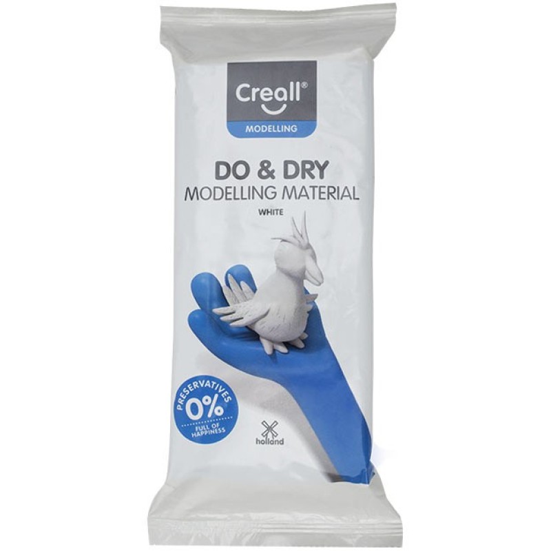 Creall DO & DRY Πηλός Αυτοξηραινόμενος - White - 1Kg