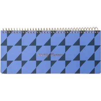 Εβδομαδιαίο Πλάνο Σπιράλ Navy Blue 12.5x30 Designworks Ink