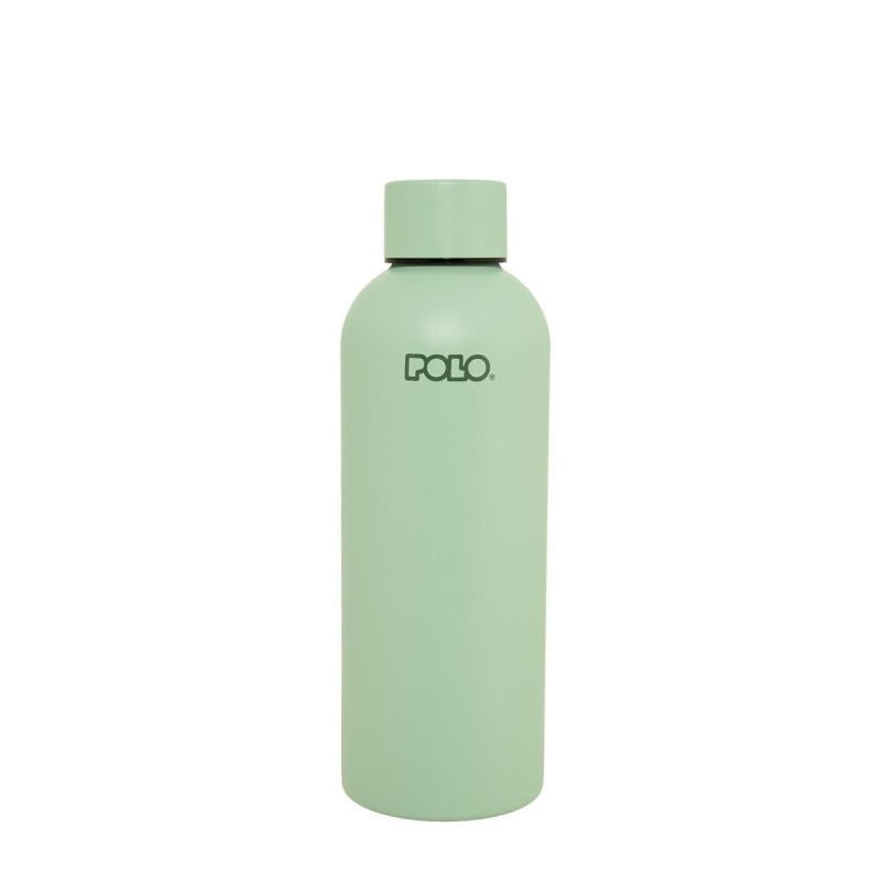 Polo Μπουκάλι Θερμός Ανοξείδωτο 500ml Νeon Mint