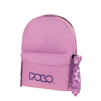 POLO ΣΑΚΙΔΙΟ ORIGINAL DOUBLE SCARF ΒΙΟΛΕΤΙ-ΛΟΥΛΑΚΙ 901235-4649 (2026)