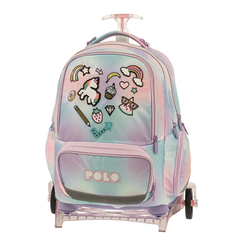 Polo Σακίδιο Trolley Base Free Freely 8420 Unicorn με αποσπώμενη βάση 2026