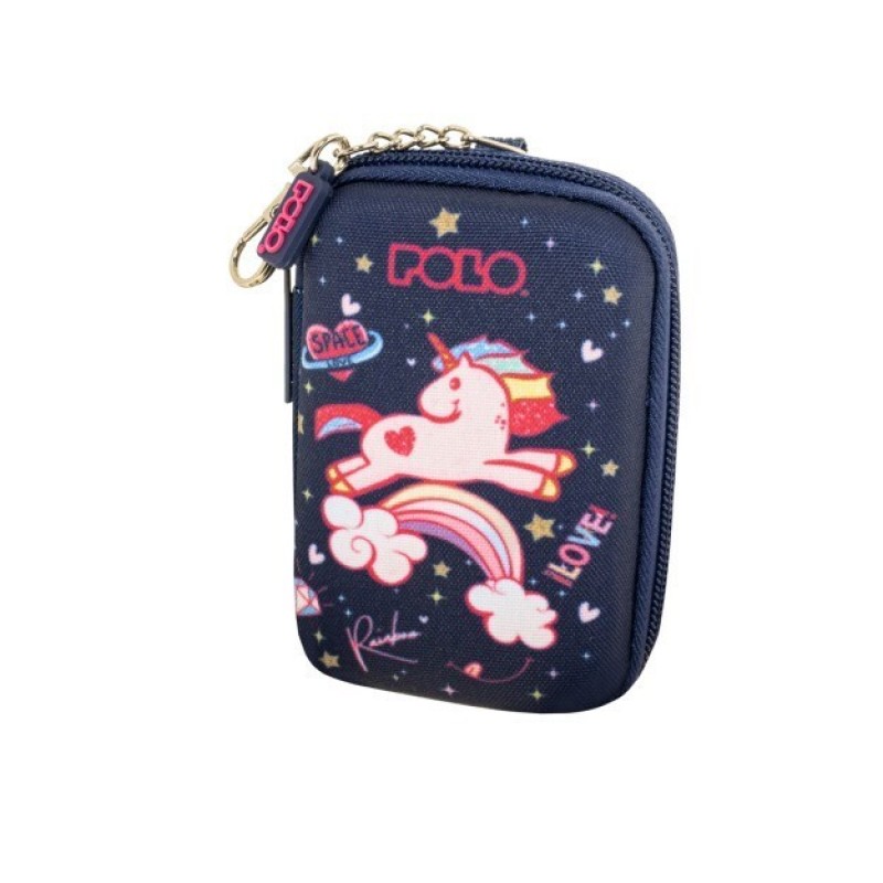 Polo Clip & Zip Mini Κλειδοθήκη-πορτοφόλι Μωβ 9-27-006-8466 2026