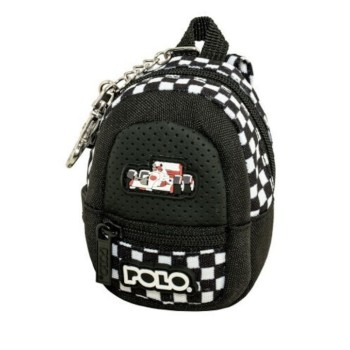 Polo Clip & Zip Mini Κλειδοθήκη-πορτοφόλι Μαύρο Γκρι 9-27-006-8471 2026