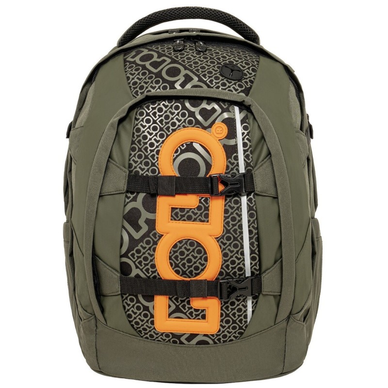 Polo Cryptic Σχολική Τσάντα Πλάτης Πορτοκαλί 23lt