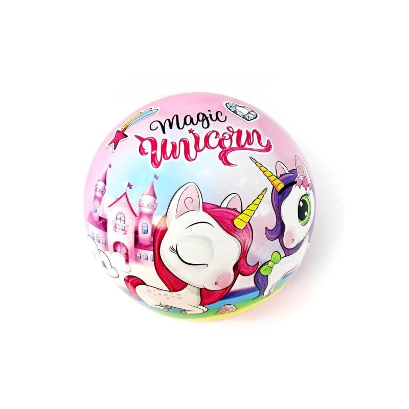  Μπάλα Πλαστική 14cm Magic Unicorn STAR (11/3088)