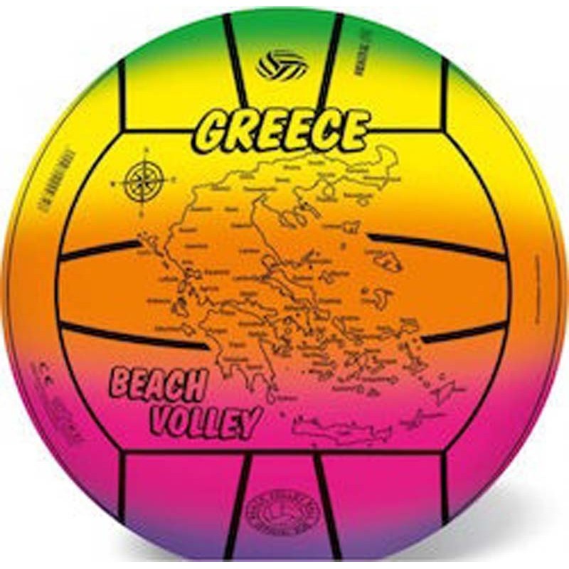 ΜΠΑΛΑ ΠΛΑΣΤΙΚΗ 23 CM BEACH VOLLEY GREECE