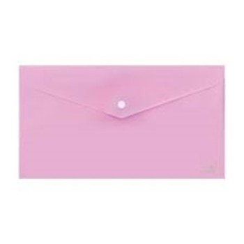 Φακελος Κουμπι Επιταγων Typotrast Pastel Ροζ Fp25301-09