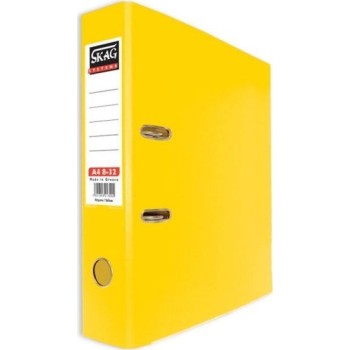 Skag Κλασέρ 8/32 για Χαρτί A4 με 2 Κρίκους Κίτρινο Systems P.P
