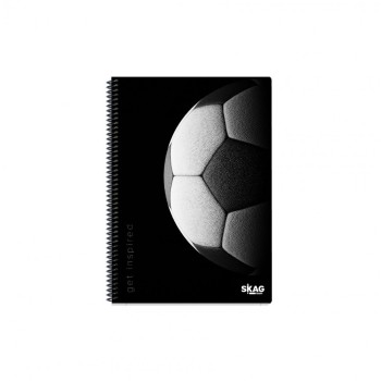 SKAG ΤΕΤΡΑΔΙΟ ΣΠΙΡΑΛ 17X25 2Θ SPORTY LIFE