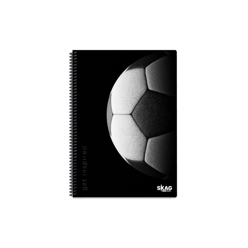 SKAG ΤΕΤΡΑΔΙΟ ΣΠΙΡΑΛ 17X25 2Θ SPORTY LIFE