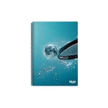 SKAG ΤΕΤΡΑΔΙΟ ΣΠΙΡΑΛ 17X25 3Θ SPORTY LIFE