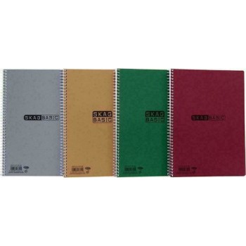 Skag Τετράδιο Θεμάτων Basic A4 2θ 80gr Νο8012