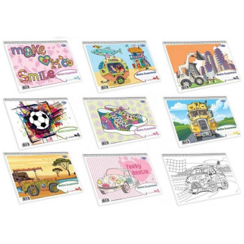 Skag Μπλοκ Ζωγραφικής Α4 70γρ 51φ Νο5 233552 Skag Μπλοκ Ζωγραφικής Α4 70γρ 51φ Νο5 233552