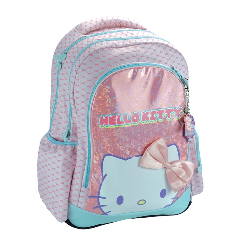Τσάντα Πλάτης Δημοτικού Hello Kitty Cupcake 335-77031 Gim