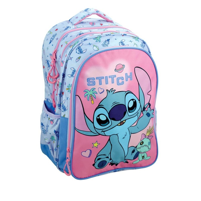 Τσάντα Πλάτης Δημοτικού Stitch Scrapbook 342-04031 Gim