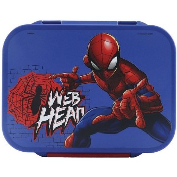 Gim Πλαστικό Παιδικό Δοχείο Φαγητού Spiderman 1lt