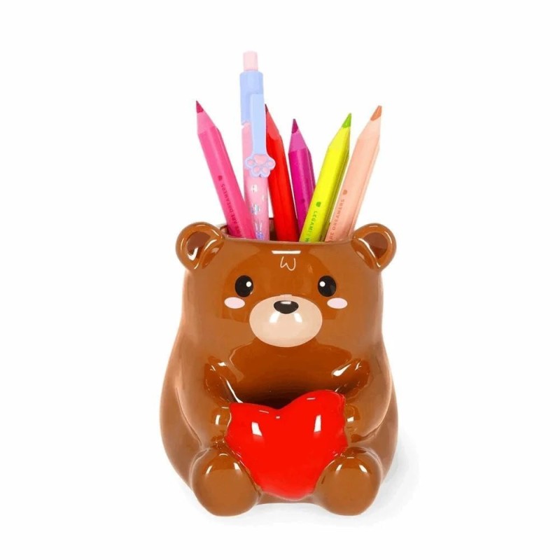 LEGAMI PHS0009 ΜΟΛΥΒΟΘΗΚΗ ΚΕΡΑΜΙΚΗ DESK FRIENDS-TEDDY BEAR