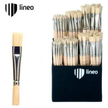 Lineo Πινέλο Ζωγραφικής Πλακέ No12 Lineo Πινέλο Ζωγραφικής Πλακέ No12
