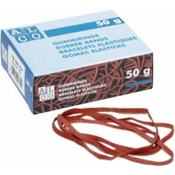 Alco Λάστιχα  50gr 100x5mm Πλακέ 138390050
