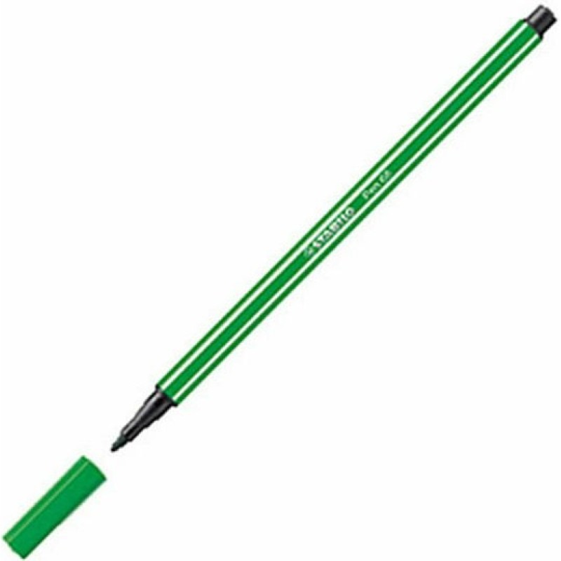 Stabilo Pen 68 Μαρκαδόροι Σχεδίου Πράσινοι 1mm