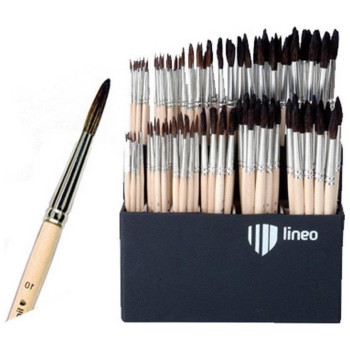 Lineo Πινέλο Ζωγραφικής Στρογγυλή Μύτη No6 Lineo Πινέλο Ζωγραφικής Στρογγυλή Μύτη No6