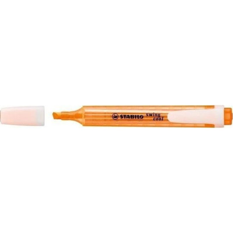 Stabilo Swing Cool Μαρκαδόρος Υπογράμμισης Πορτοκαλί 4mm