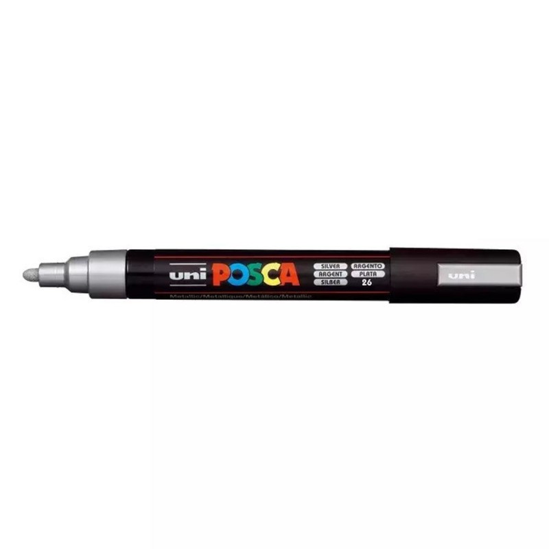 Uniball Μαρκαδόρος Posca Silver PC-5M
