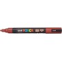 Uni Μαρκαδόρος Posca PC-5M Medium Ruby Red