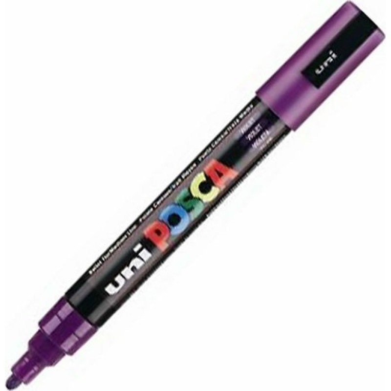 Uni Μαρκαδόρος Posca PC-5M Medium Violet