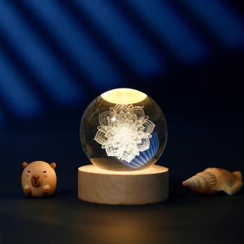 I-Total Διακοσμητικό Φωτιστικό Crystal Ball