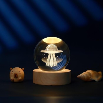 Total Gift Διακοσμητικό Φωτιστικό Crystal Ball