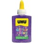Uhu Glitter Glue 185gr Μοβ 4026700123197