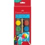 Faber-Castell Σετ Νερομπογιές Πολύχρωμες με Πινέλο 12τμχ