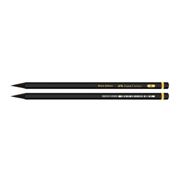 Kλασικό Μολύβι Faber-castel B Awf Black Edition 703720